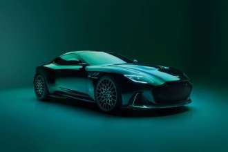 Фото: Aston Martin Смарагдовий красень: Aston Martin показала перші фото лімітованого DBS 770 Ultimate