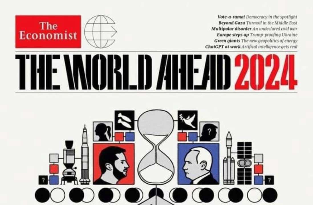 The Economist выпустил предновогоднюю обложку с прогнозами для Украины: о чем она
