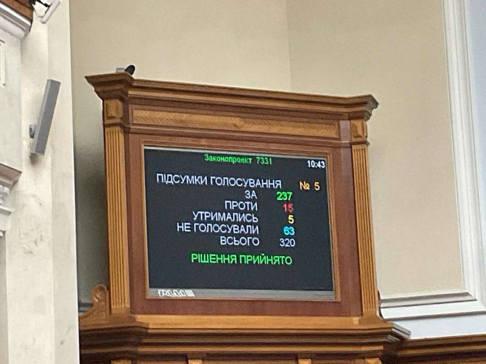 Рада приняла большой дерегуляционный законопроект №7331 Рада приняла законопроекты, касающиеся ВПЛ: детали