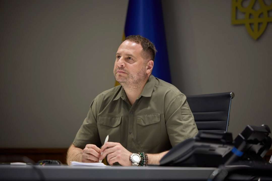 Ермак заявил, что ВСУ активизируют контрнаступление на юге/Фото: Офис президента Украины Следующие несколько месяцев будут решающими для ВСУ на поле боя – Ермак