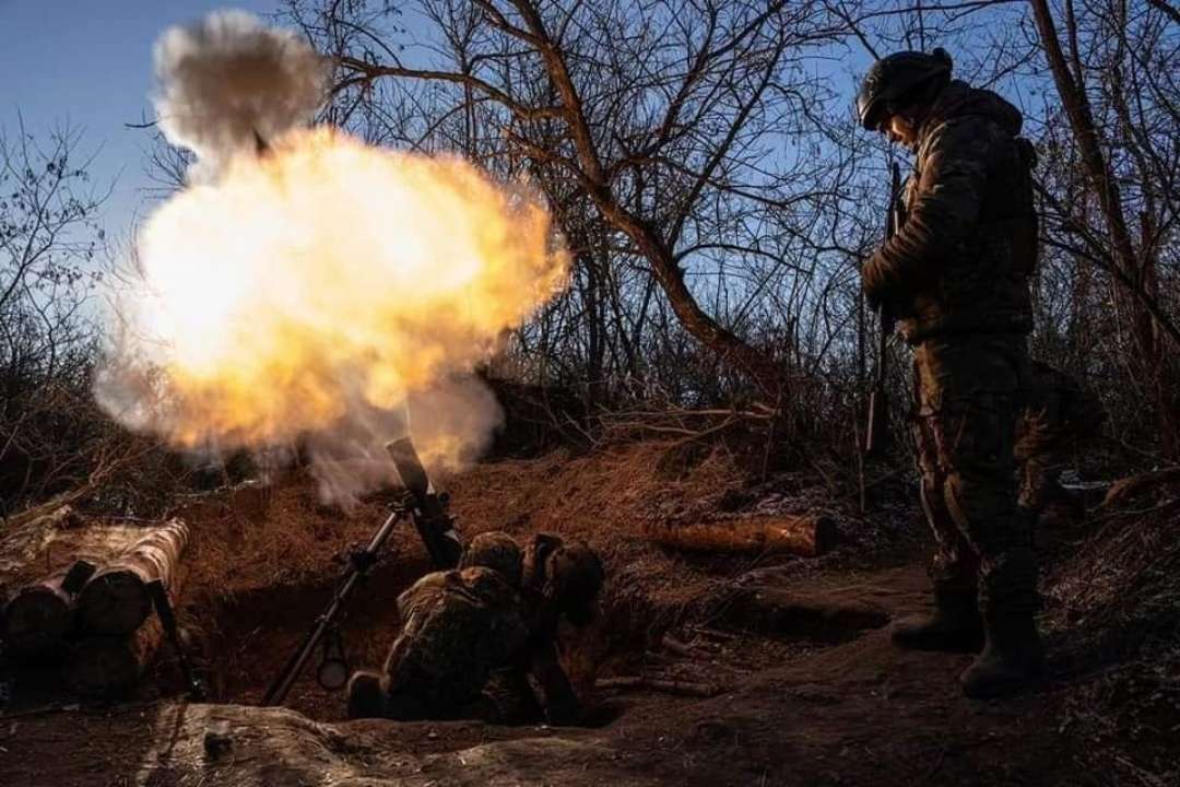 Українські прикордонники успішно ліквідували скупчення піхоти рашистів під Соледаром. Відео