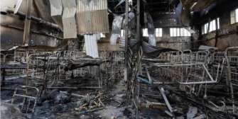 СБУ сообщила о подозрении экс-руководителям "Еленовской колонии"/Фото: REUTERS Первые результаты расследования теракта в Еленовке: подозрение получили экс-руководители колонии