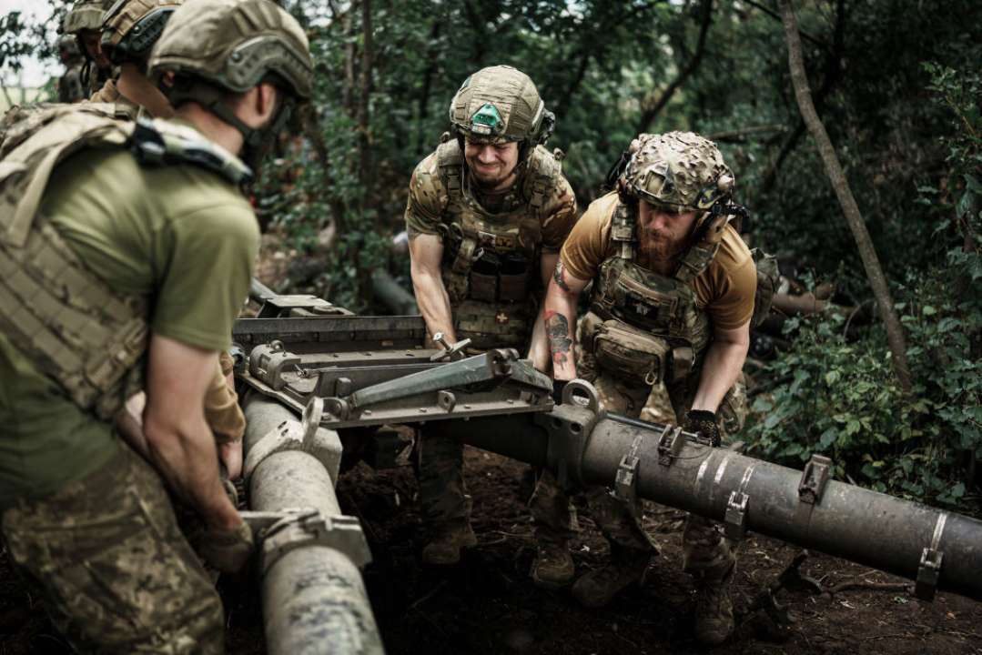 Білецький показав кадри звільнення Андріївки/Фото: Getty Images