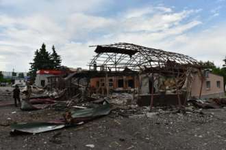 Наслідки масованої атаки Харкова та області 23 травня/Фото: Володимир Зеленський Наслідки масованої атаки Харкова та області 23 травня/Фото: Володимир Зеленський