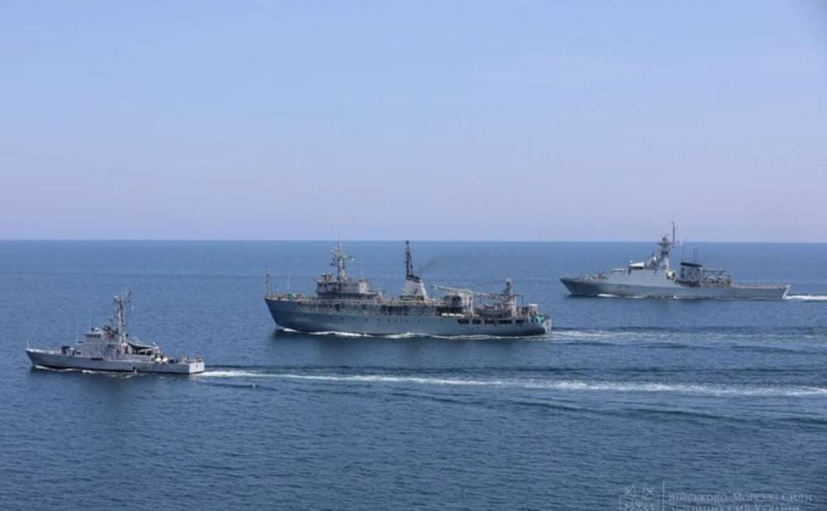 ВМС України і Британії провели спільні навчання в Чорному морі. Відео