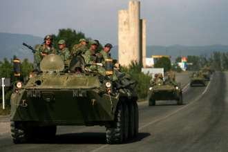 Грузія закликала рф вивести війська з Абхазії та Південної Осетії/Фото: Uriel Sinai/Getty Images У 14-ту річницю війни Грузія закликала рф вивести війська з Абхазії та Південної Осетії