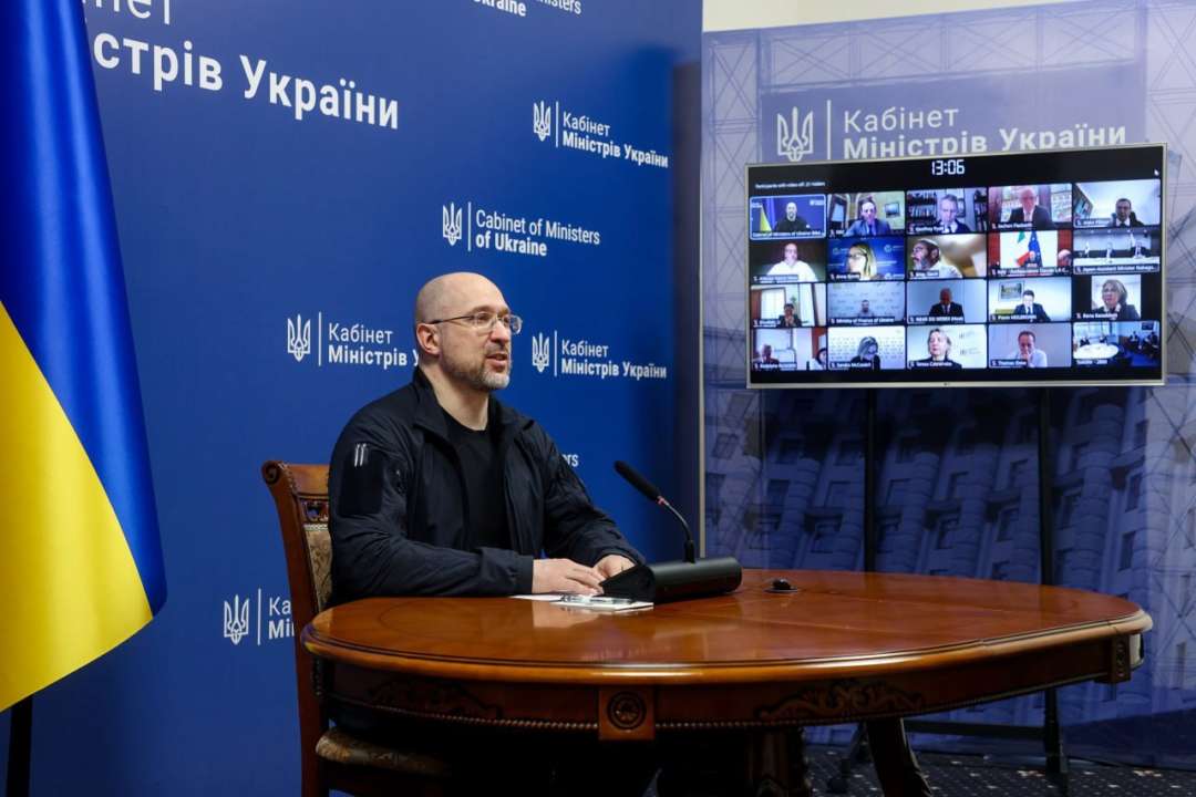 Украина провела с союзниками первое заседание финансового "Рамштайна"/Фото: Денис Шмыгаль