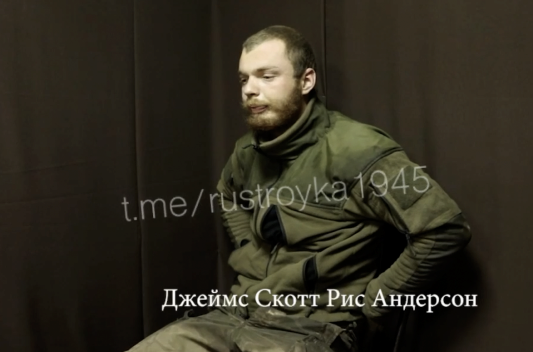 В плен к россиянам попал 22-летний британец/Фото: кадр из видео В плен к россиянам попал 22-летний британец/Фото: кадр из видео
