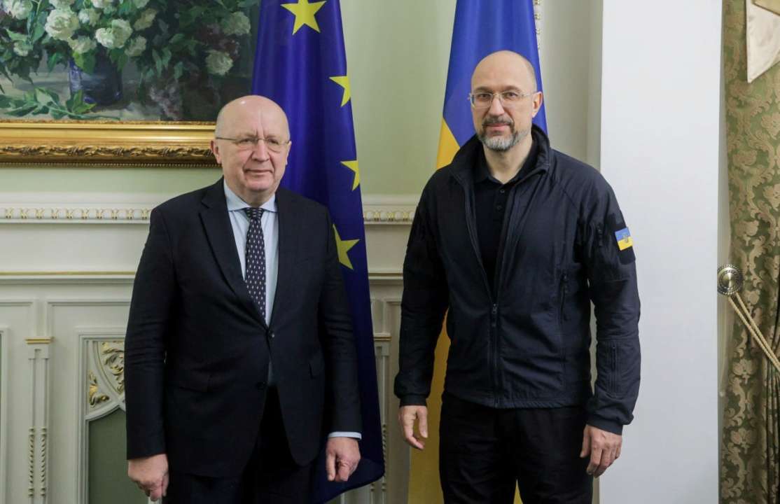 Шмыгаль встретился с еврокомиссаром по вопросам обороны и космоса/Фото: Денис Шмыгаль