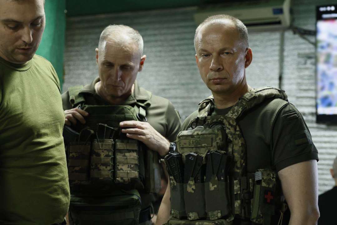 Командувач Сирський розповів про ситуацію на Куп'янській ділянці фронту / Фото: t.me/militarymediacenter Командувач Сирський розповів про ситуацію на Куп'янській ділянці фронту / Фото: t.me/militarymediacenter