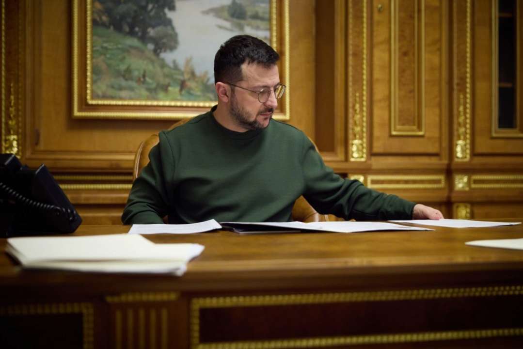 Зеленский созвал Ставку/Фото: Офис президента Зеленский о заседании Ставки: фокус внимания – дроны, работа над увеличением объемов