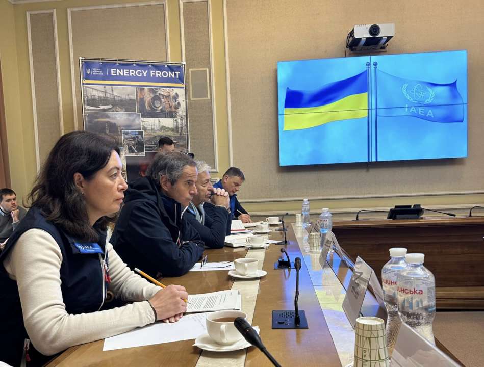 Гендиректор МАГАТЕ перед візитом на Запорізьку АЕС прибув до Києва/Фото: Рафаель Гроссі