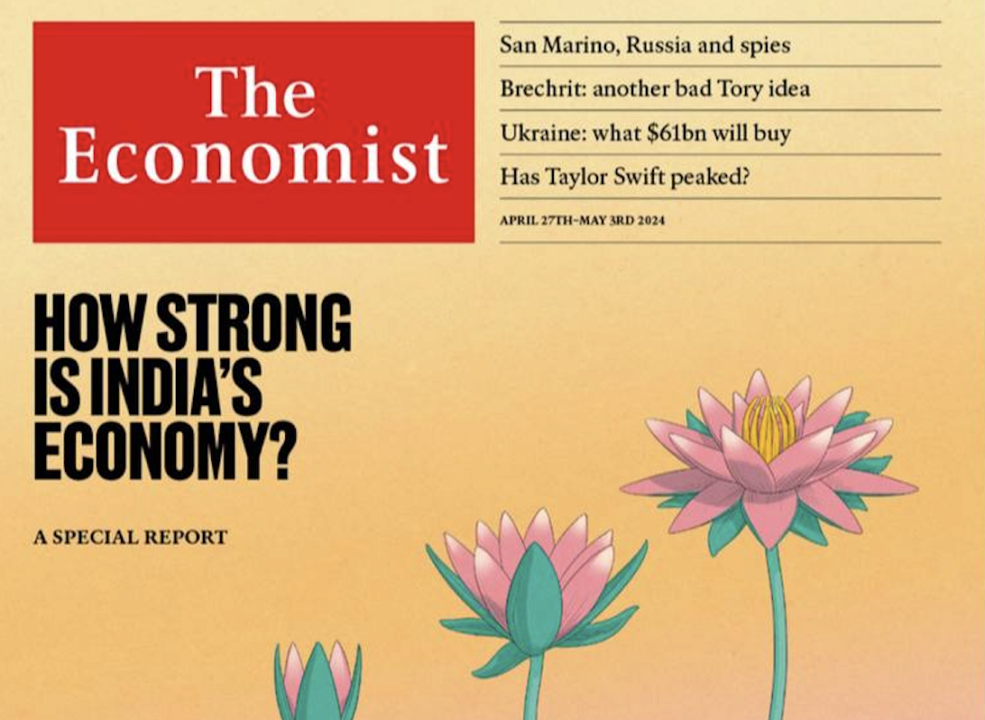 Новый кавер издания The Economist об Индии: решается вопрос премьера Моди