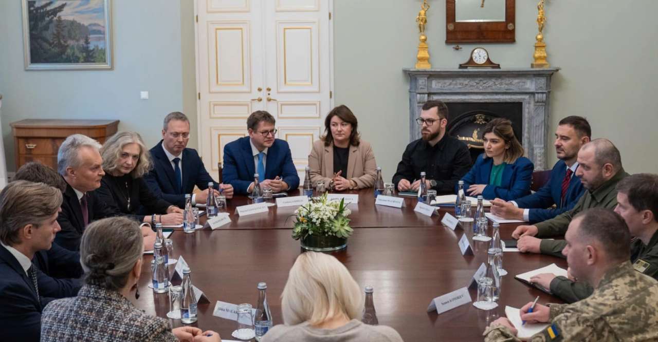 Умєров і Науседа/Фото: telegram Умєров і Науседа