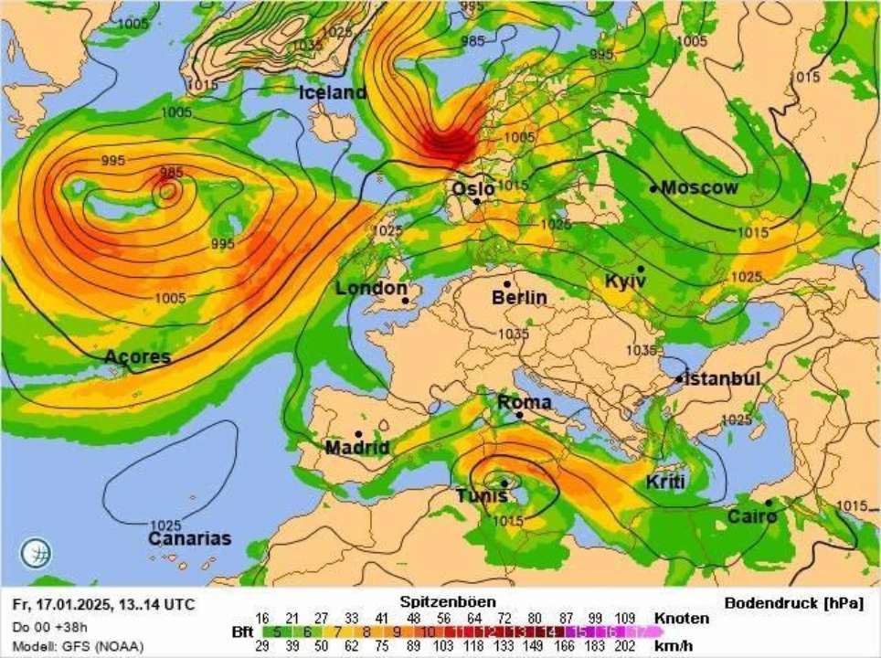 Найближче похолодання, до морозів, очікується орієнтовно з 23-24 січня