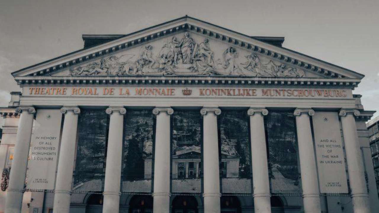 У Брюсселі з'явилося зображення розбомбленого рф драмтеатру в Маріуполі/Фото: Маріупольська міськрада У Брюсселі з'явилося зображення розбомбленого рф драмтеатру в Маріуполі/Фото: Маріупольська міськрада