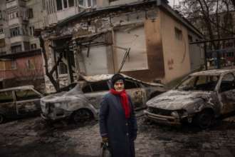 В Херсоне осталось менее 60 тысяч жителей/Фото: Getty Images В Херсоне осталось менее 60 тысяч жителей/Фото: Getty Images