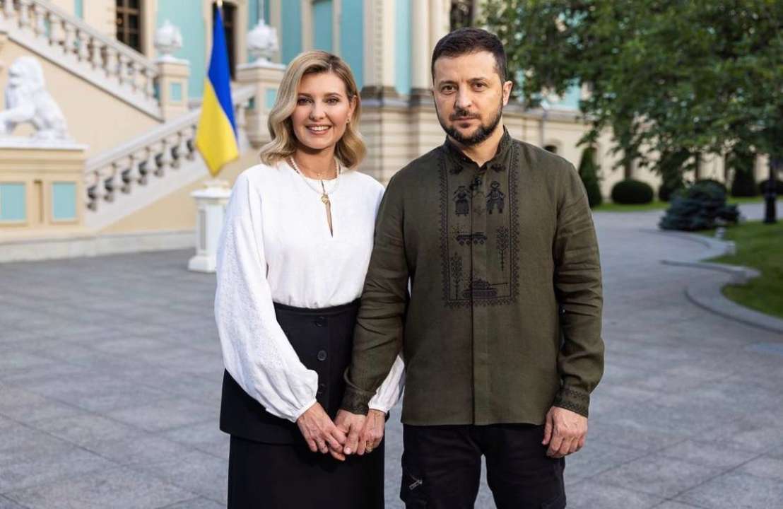 Зеленский чувственно поздравил жену с днем рождения