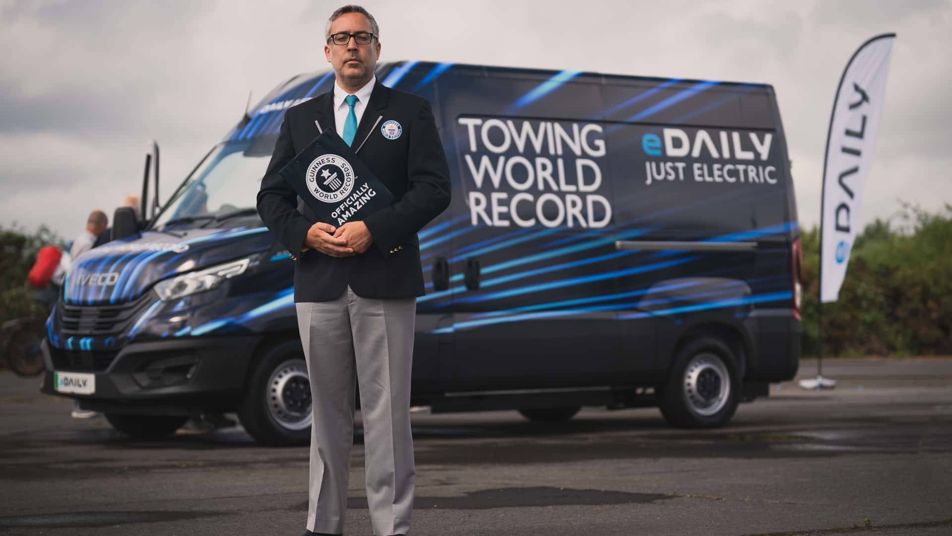 Фото: Iveco Електричний фургон Iveco потрапив до Книги рекордів Гіннеса