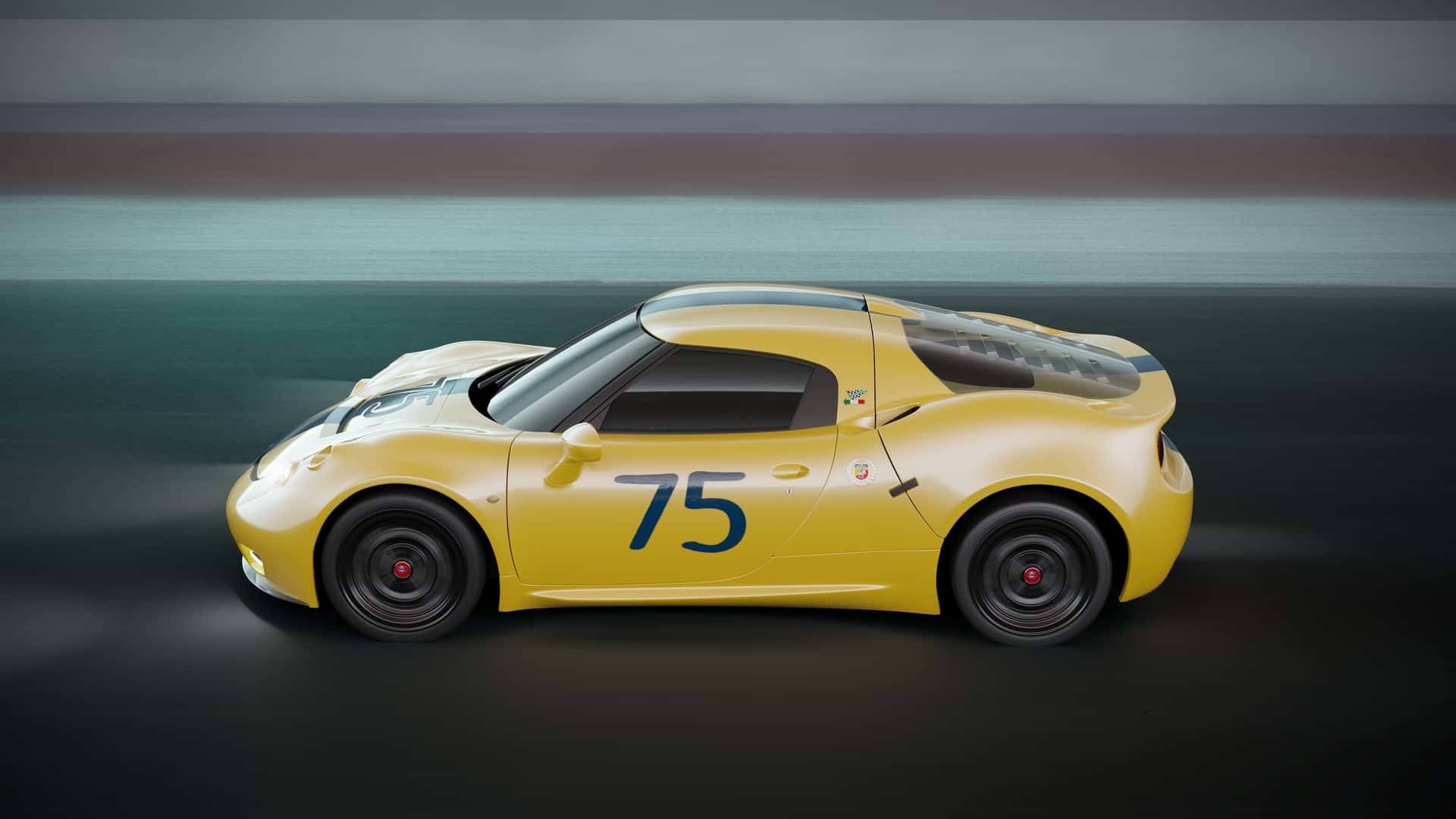 Фото: Abarth Abarth створить спортивне ретро-купе на базі Alfa Romeo 4C