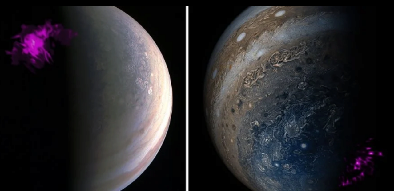 Фото: NASA Chandra/Juno Wolk/Dunn Почему на Юпитере возникают полярные сияния: ученые смогли объяснить феномен