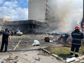 Фото: ГСЧС Обстрел Винницы
