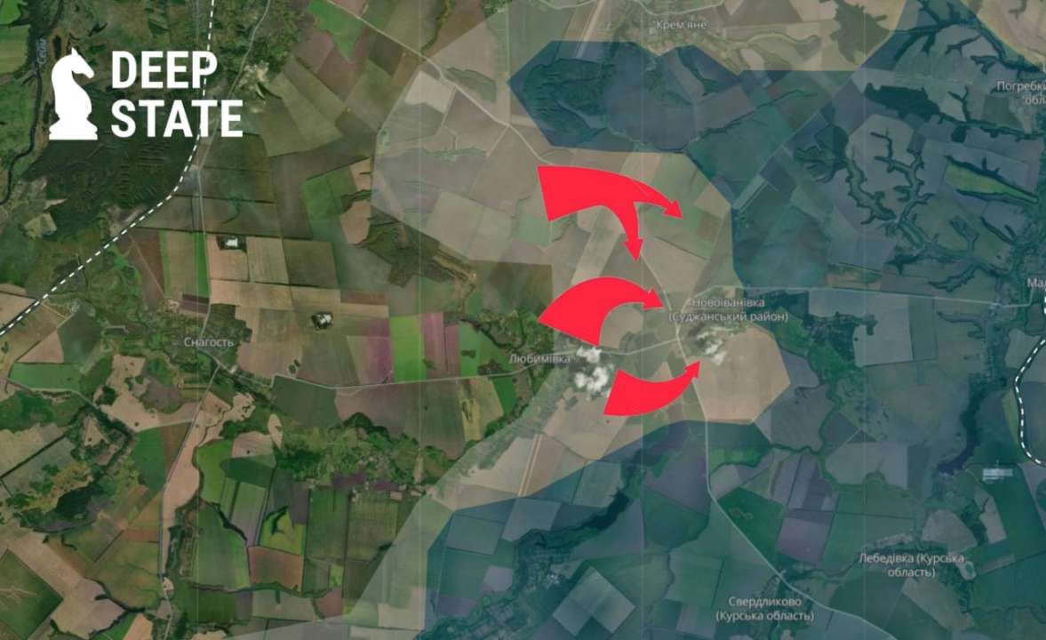 Отражено 5 вражеских наступлений на Новоивановку, что на Курщине – DeepState