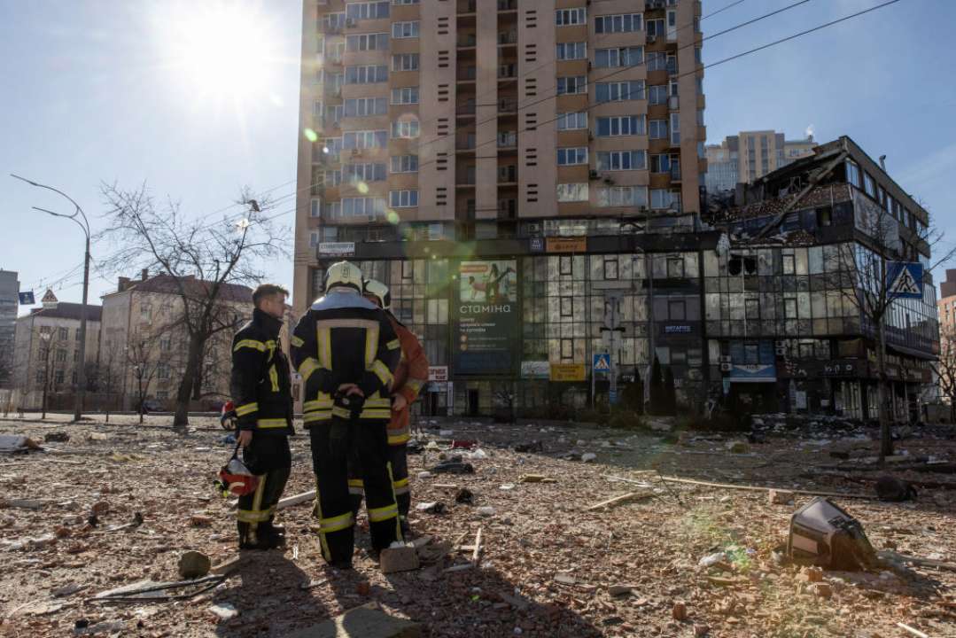 Спасательные службы Украины и четырех стран подписали меморандум о взаимопонимании/Фото: Getty Images