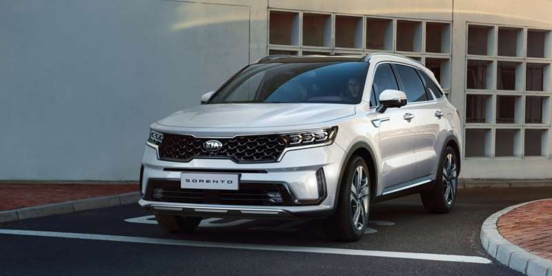Kia Sorento 2020 року. Фото: Kia З’явилися перші офіційні фото оновленого Kia Sorento