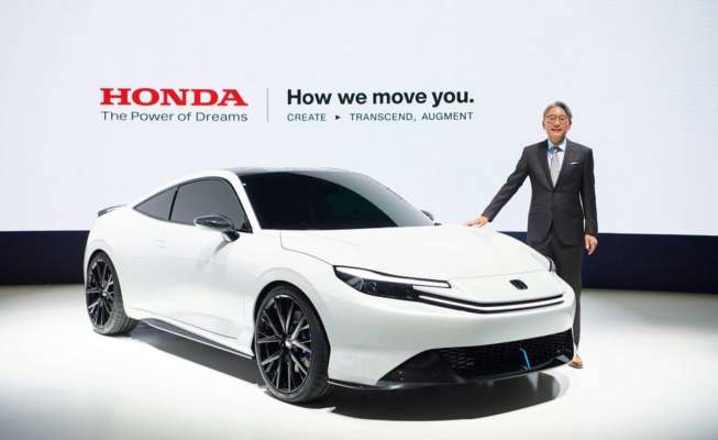 Фото: Honda Honda Prelude повертається у вигляді електрифікованого спортивного купе