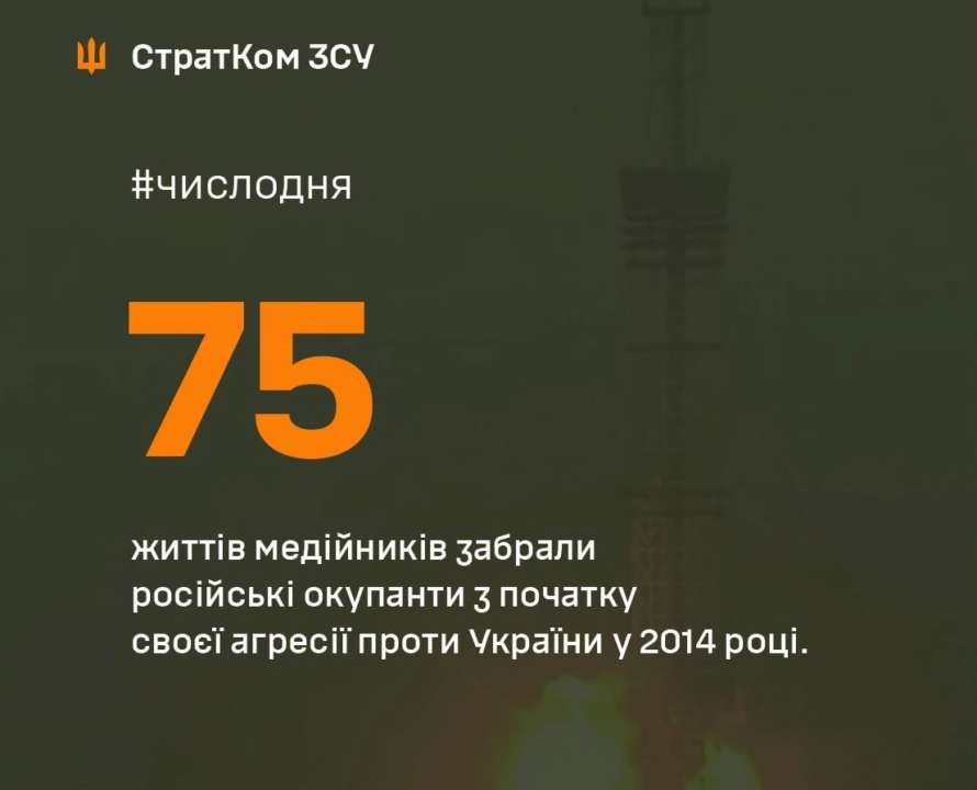 З початку агресії рф проти України окупанти вбили 75 медиків