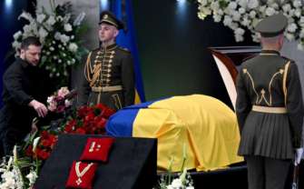 Проходить церемонія прощання з Леонідом Кравчуком/Фото: Getty Images Кравчук