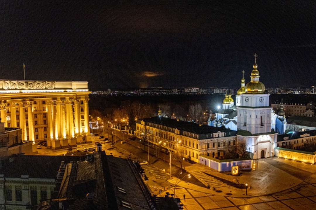 В Михайловском соборе колоколами исполнили "Ой у лузі червона калина". Видео