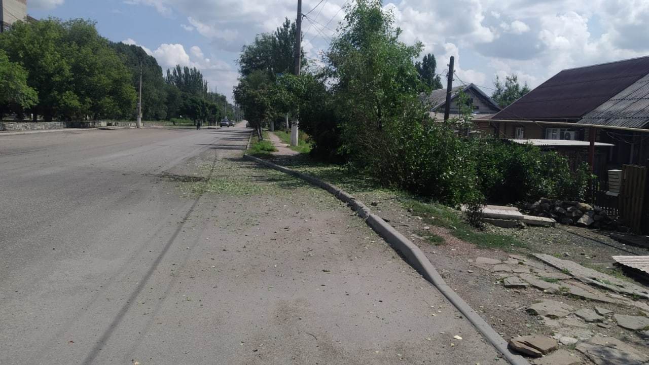Рашисти вдарили по Торецьку/Фото: Донецька ОВА Рашисти вдарили по Торецьку/Фото: Донецька ОВА