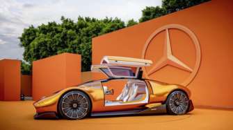 Фото: Mercedes Ніби з фантастичного фільму: Mercedes показала приголомшливий концепт Vision One-Eleven