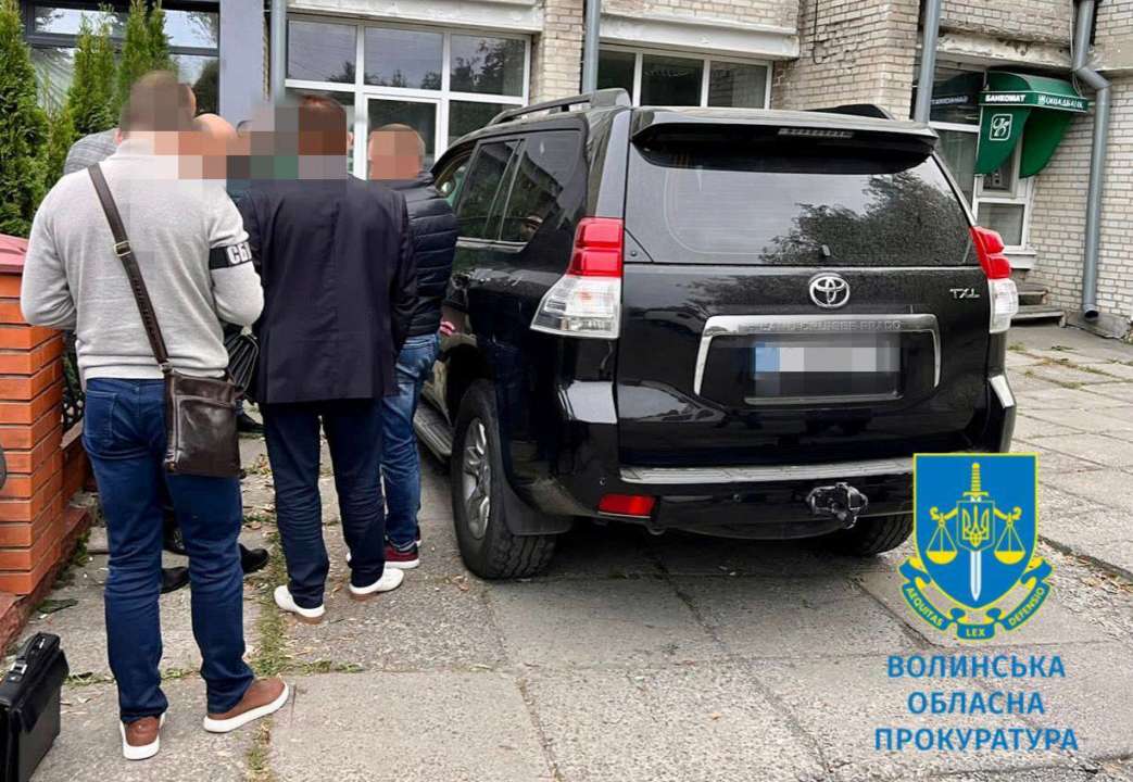 Задержали начальника управления Волынской ОГА