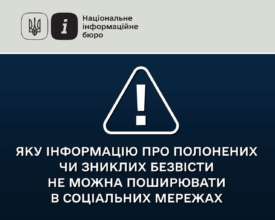 Какие данные о пленных нельзя публиковать в Сети/Изображение: Минреинтеграции/Telegram Минреинтеграции напомнило, какие данные пленных и пропавших без вести нельзя публиковать в соцсетях