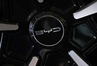 BYD догоняет Tesla по продажам электромобилей/Фото: Sean Gallup/Getty Images Логотип BYD