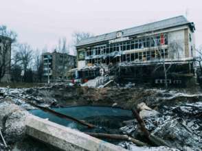 Украинский фотограф показал, как живут люди в Бахмуте / Фото: Петр Батанов Украинский фотограф показал, как живут люди в Бахмуте