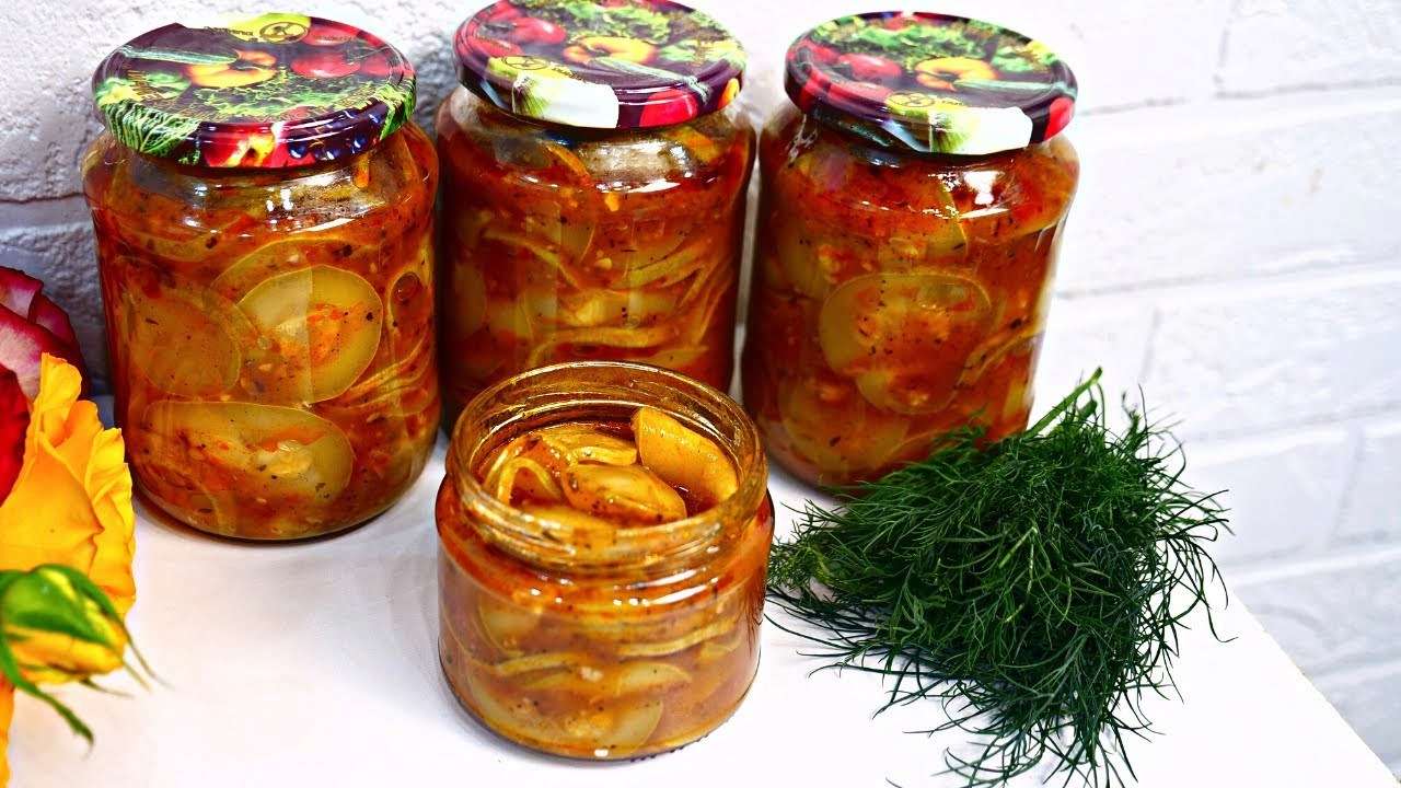 Рецепт закуски з кабачків на зиму/Фото: скріншот Рецепт закуски з кабачків на зиму/Фото: скріншот
