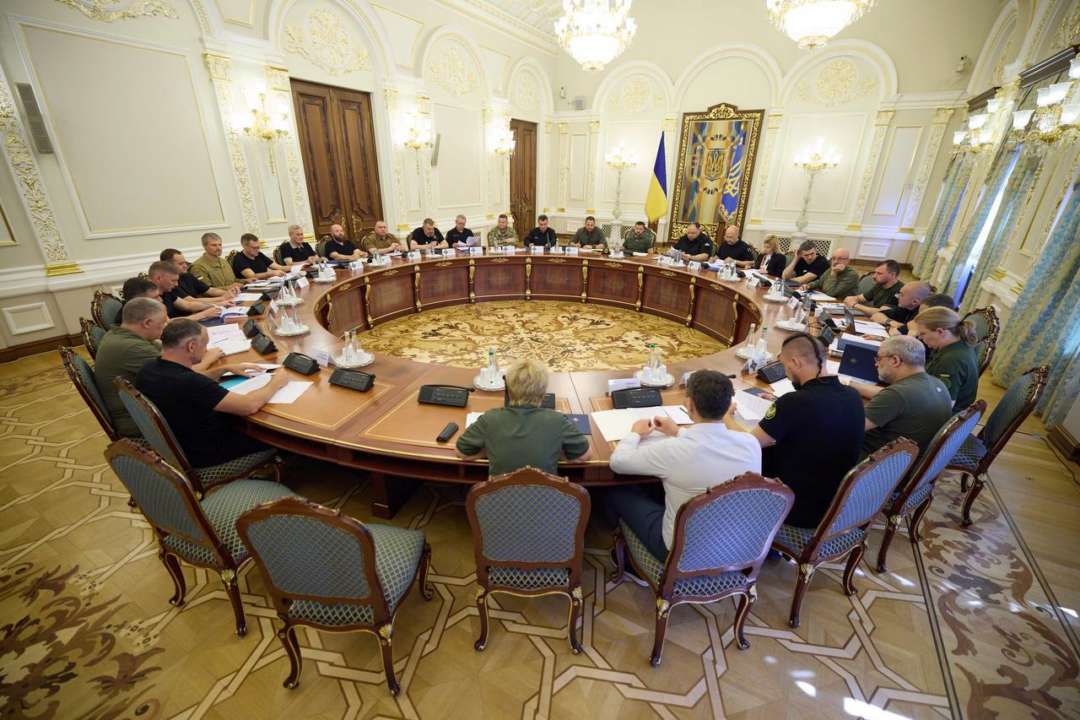 Зеленський провів засідання РНБО / Фото: t.me/V_Zelenskiy_official