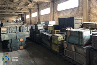 фото: СБУ СБУ передала Міноборони арсенал вилученої зброї вартістю 1 мільярд
