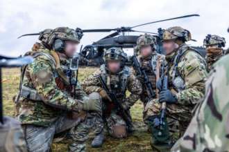Подразделение Сил специальных операций Вооруженных сил Украины отработало общие задачи с силами НАТО/Фото: Facebook Украинские спецназовцы отработали взаимосовместимость с силами НАТО. Фото