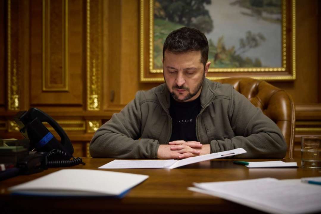 Зеленський розповів, за яких умов буде згідний на переговори з рф/Фото: Офіс президента України "Ми готові до зустрічі, але з іншою росією": Зеленський назвав умови переговорів з рф