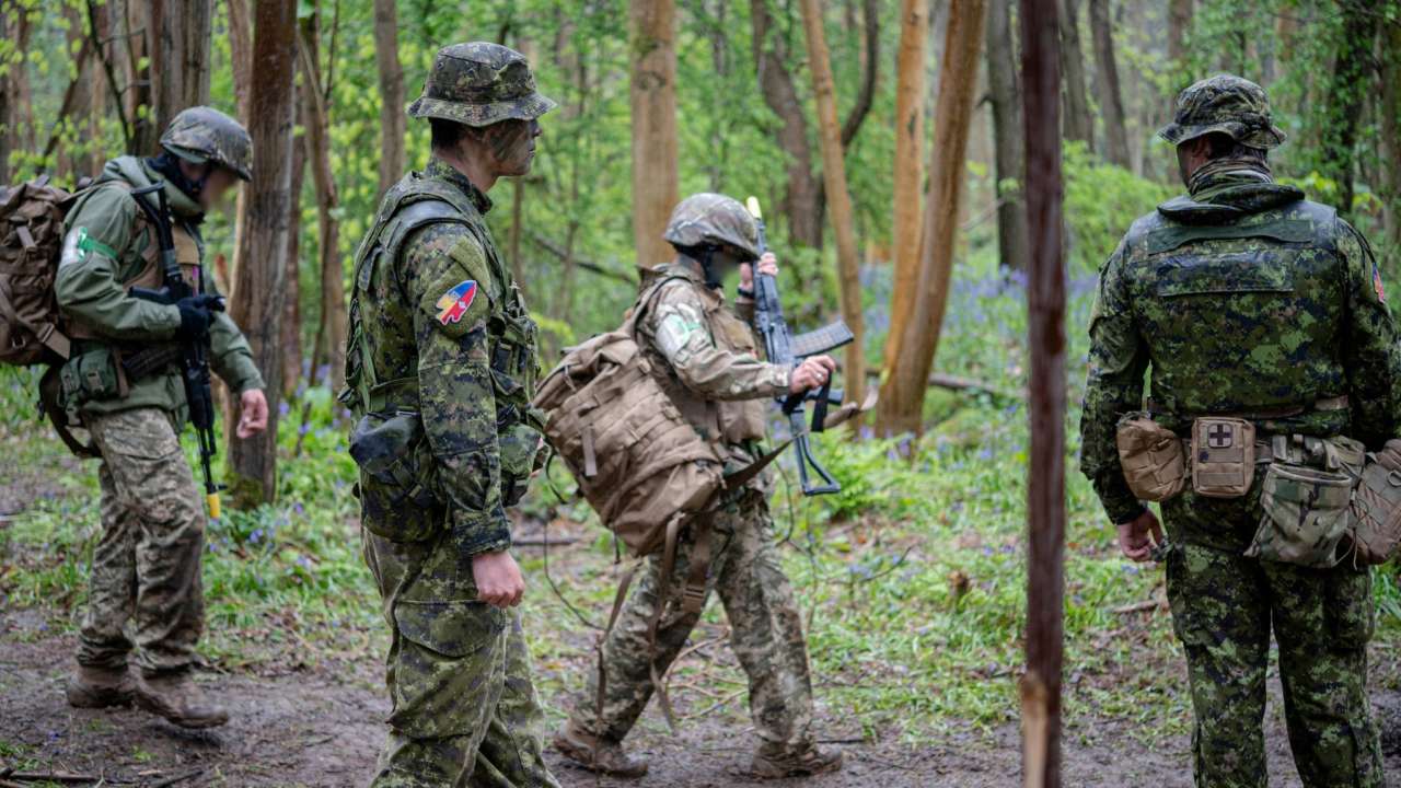 Оккупанты обстреляли Олешки / Фото: Генштаб российские военные обстреляли оккупированные Олешки, чтобы дискредитировать ВСУ