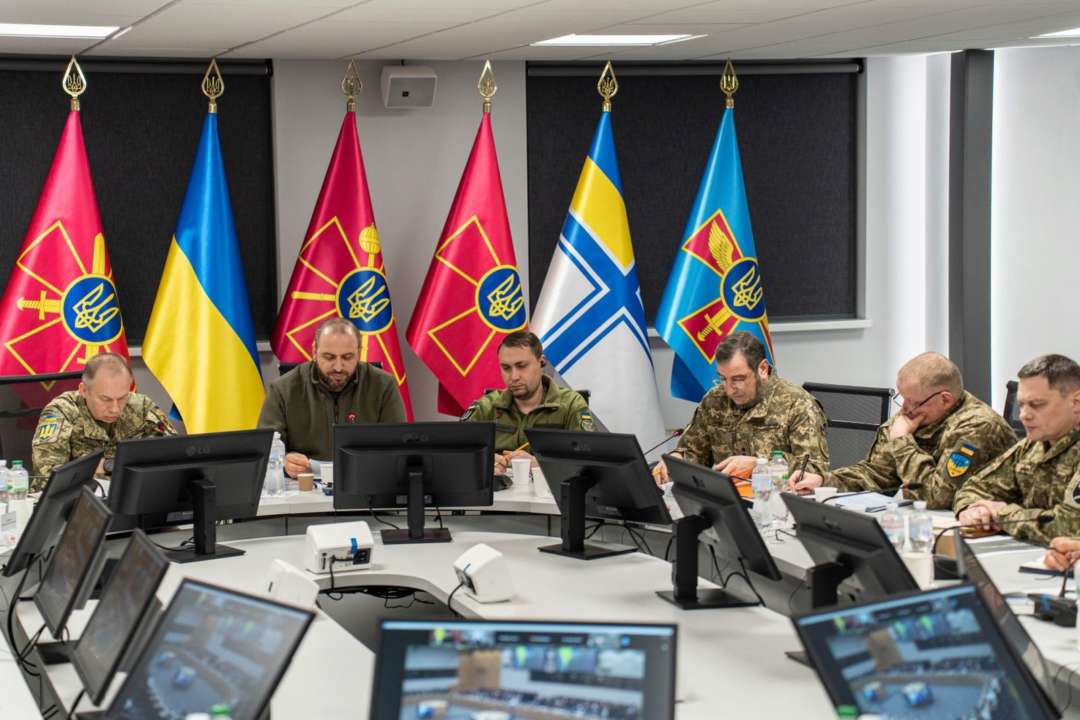 Умєров підбив підсумки "Рамштайн-19"/Фото: Рустем Умєров Умєров підбив підсумки "Рамштайн-19"/Фото: Рустем Умєров