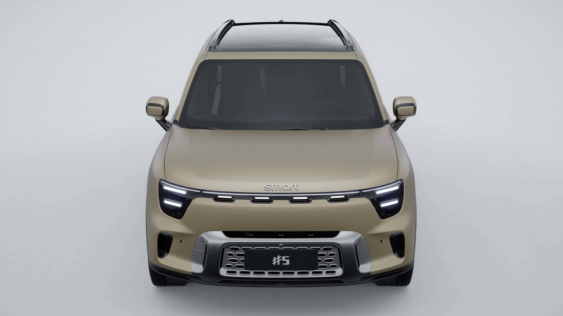 Фото: Smart Smart представила кросовер #5 – найбільший автомобіль в історії бренду
