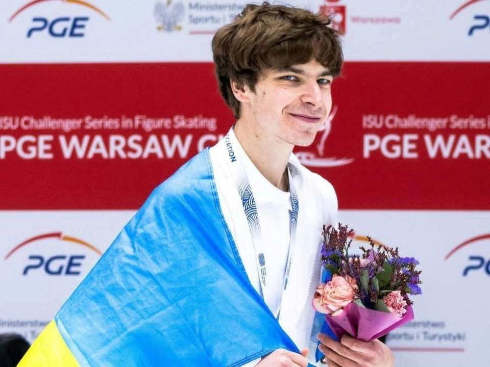 Іван Шмуратко здобув бронзову нагороду на "Кубку Варшави" / Фото: Instagram/admczakworks Збірна України з фігурного катання показала найкращий результат сезону: є медаль