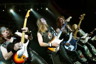 Iron Maiden впервые выступит в Украине/Фото: Getty Images Iron Maiden