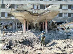 В СМИ назвали возможное оружие, которое применила в Оленовке. Фото: InformNapalm Обстрел Оленовки